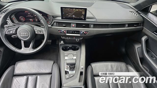 Audi A4 — interior