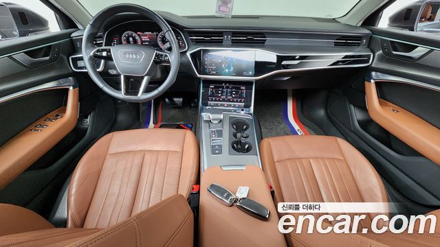 Audi A6 — interior