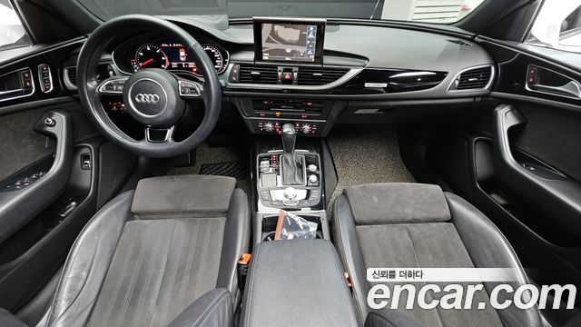 Audi A6 — interior