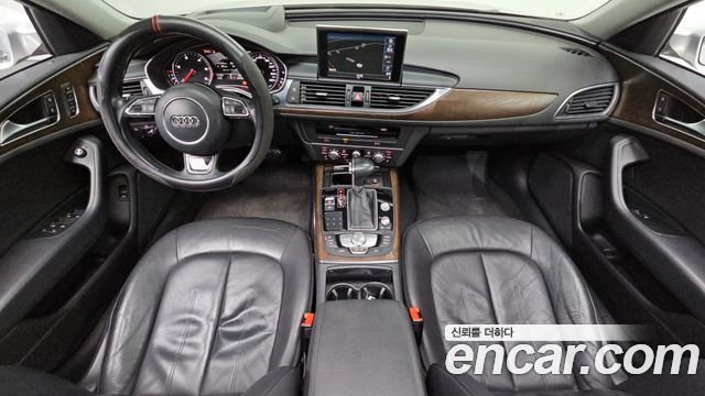Audi A6 — interior