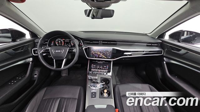 Audi A6 — interior
