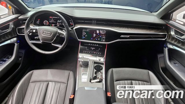 Audi A6 — interior