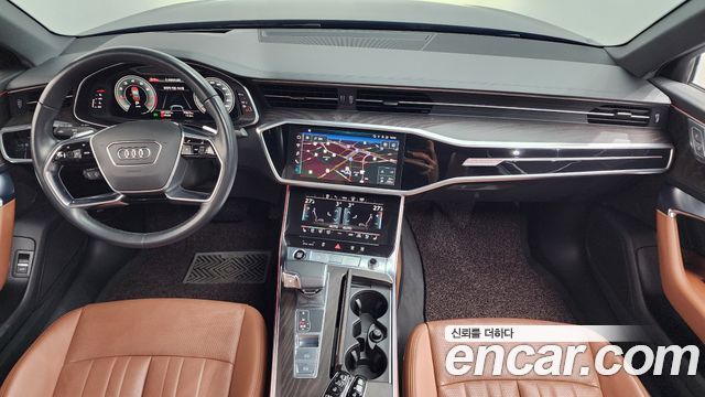 Audi A6 — interior