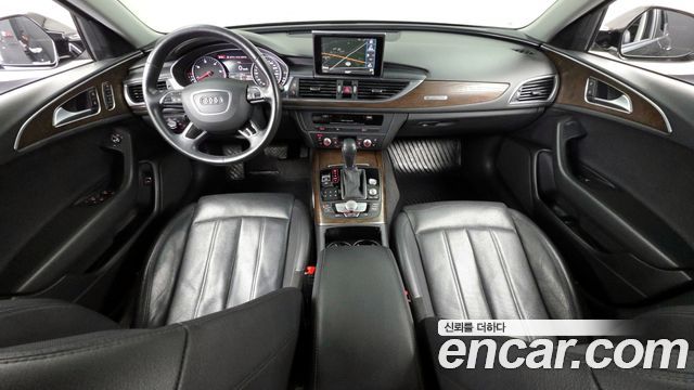 Audi A6 — interior