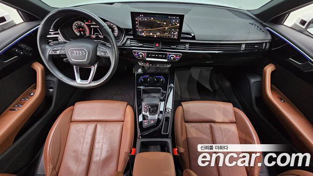Audi A4 — interior