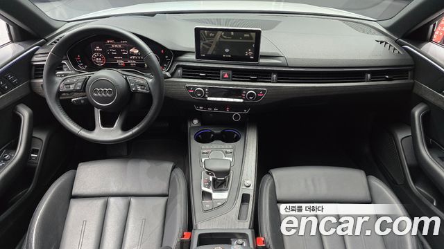 Audi A4 — interior