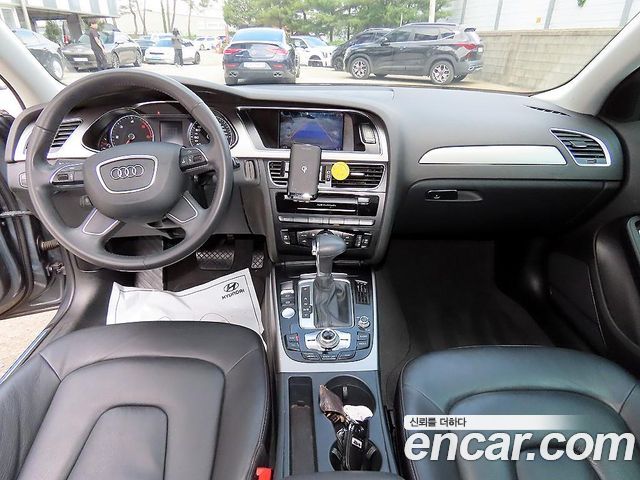 Audi A4 — interior