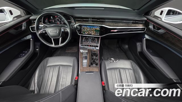 Audi A6 — interior