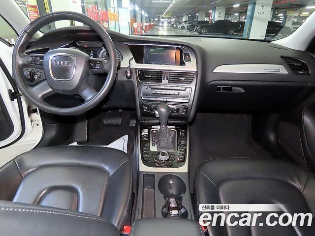 Audi A4 — interior