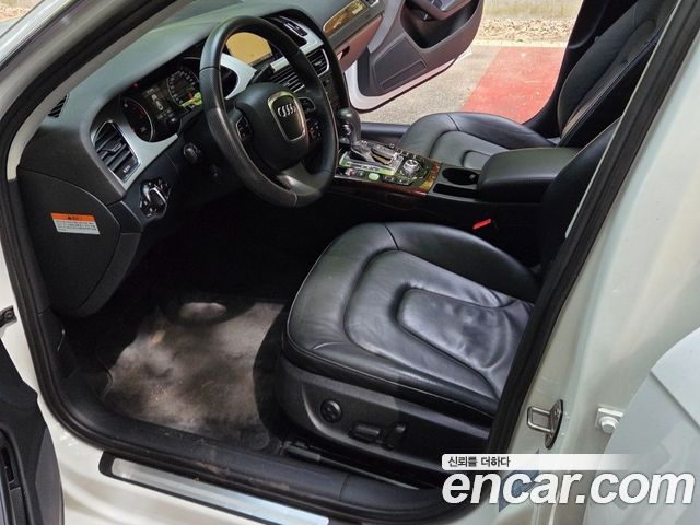 Audi A4 — interior