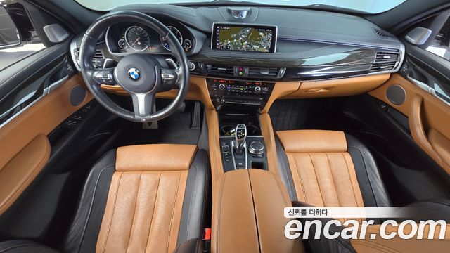 BMW X6 — interior