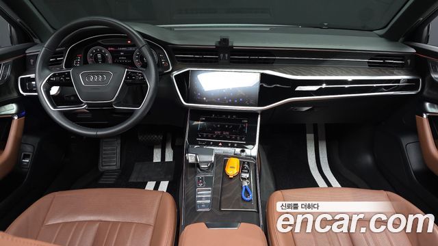 Audi A6 — interior