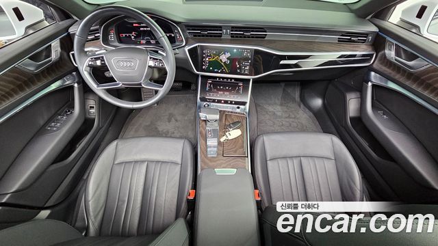 Audi A6 — interior