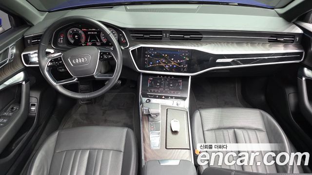 Audi A6 — interior
