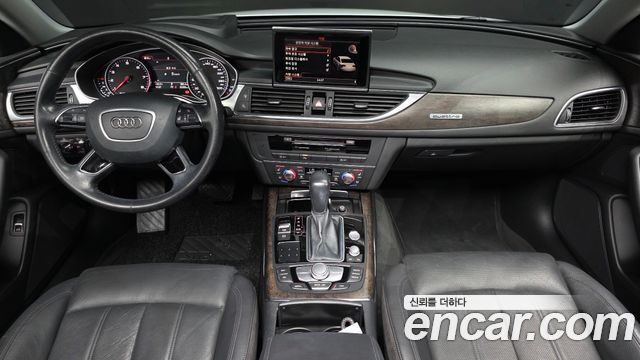 Audi A6 — interior