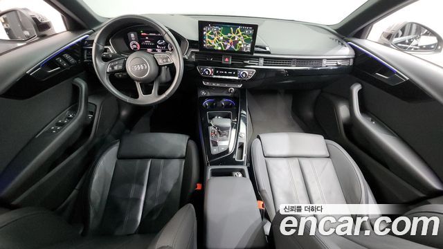 Audi A4 — interior
