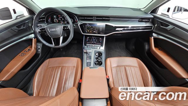 Audi A6 — interior