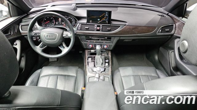 Audi A6 — interior