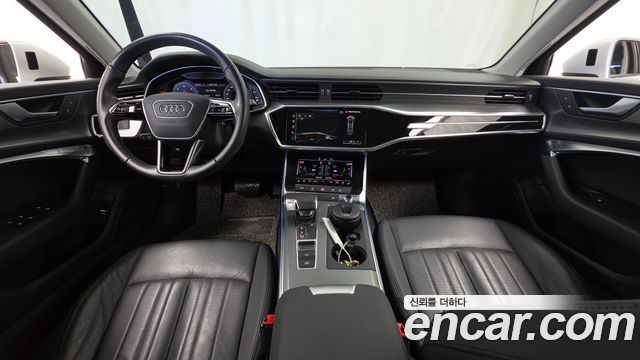 Audi A6 — interior