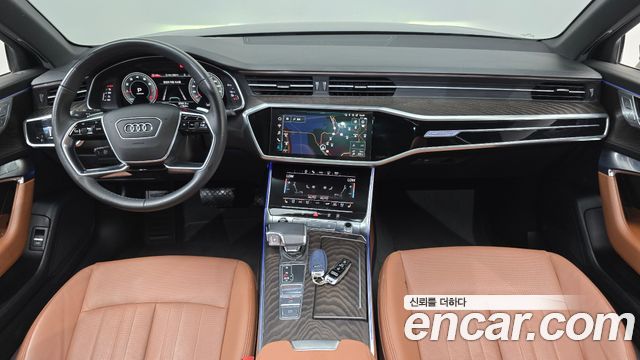 Audi A6 — interior