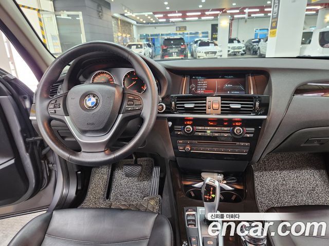 BMW X3 — interior