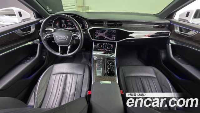 Audi A6 — interior