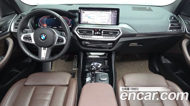 BMW X3 — interior