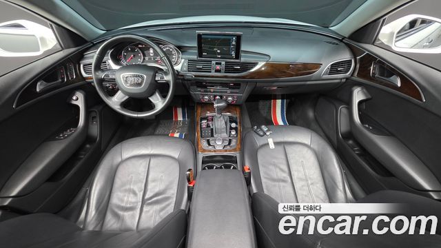 Audi A6 — interior