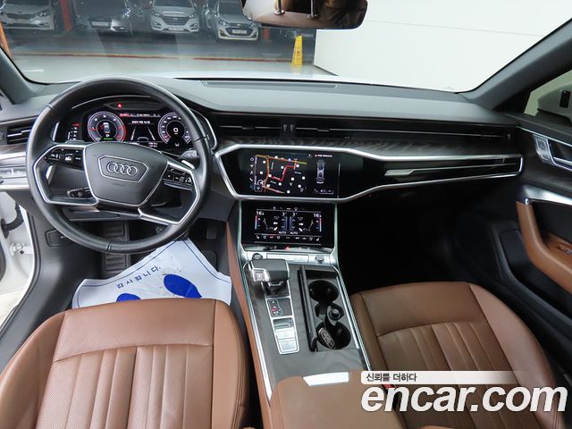 Audi A6 — interior