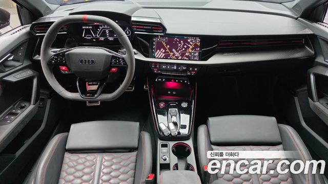 Audi RS3 — interior