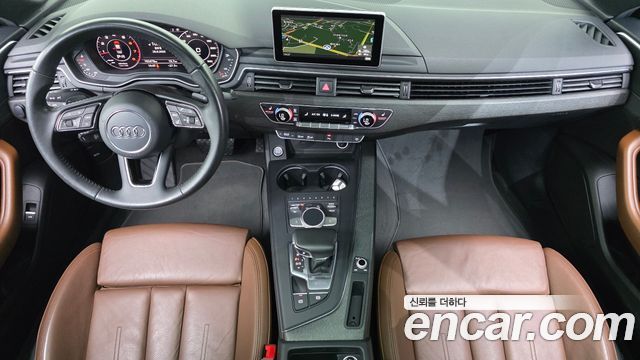 Audi A4 — interior