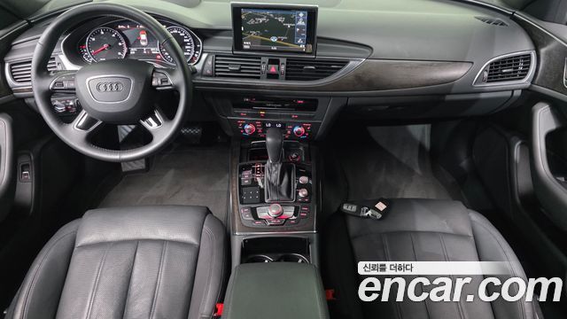 Audi A6 — interior