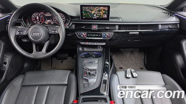 Audi A5 — interior
