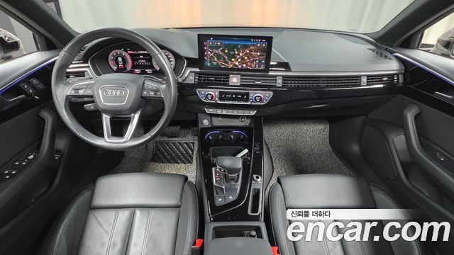 Audi A4 — interior