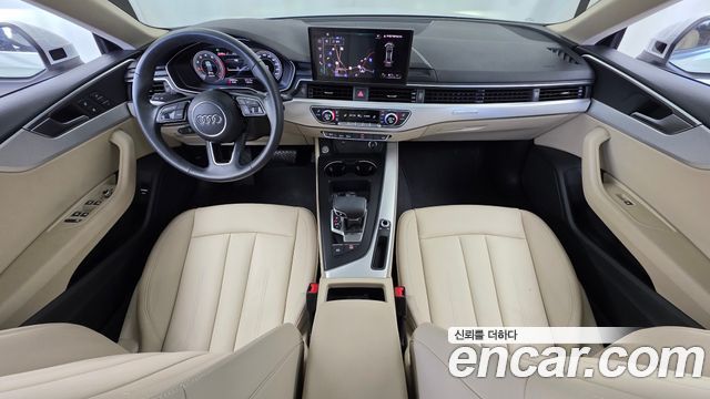 Audi A5 — interior
