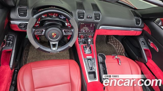 Porsche Boxster — interior