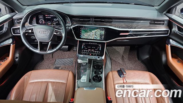 Audi A6 — interior