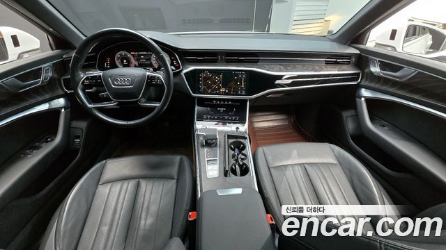 Audi A6 — interior