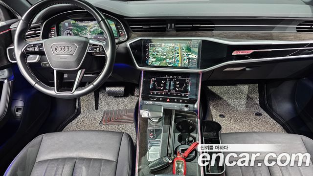 Audi A6 — interior