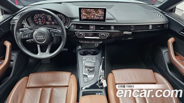Audi A5 — interior