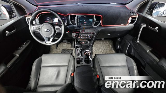 Kia Sportage — interior