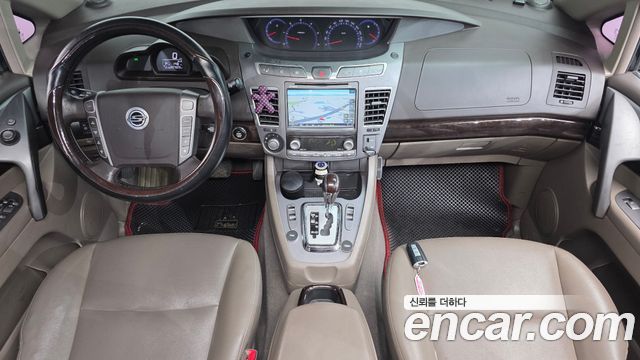KG Mobility Korando — interior