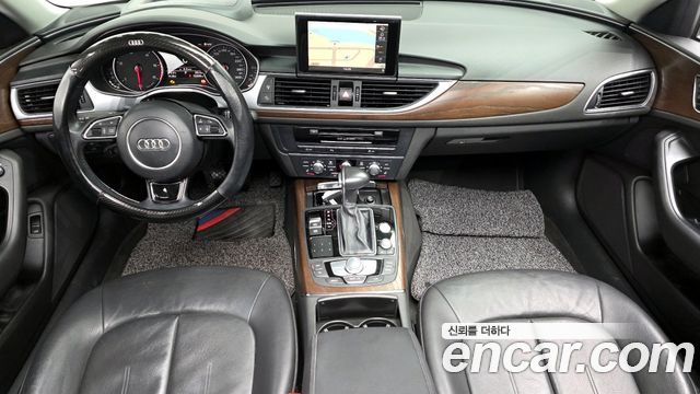 Audi A6 — interior