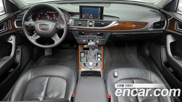 Audi A6 — interior