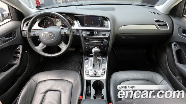 Audi A4 — interior