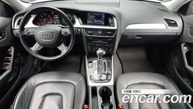 Audi A4 — interior