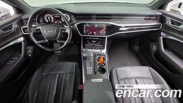 Audi A6 — interior