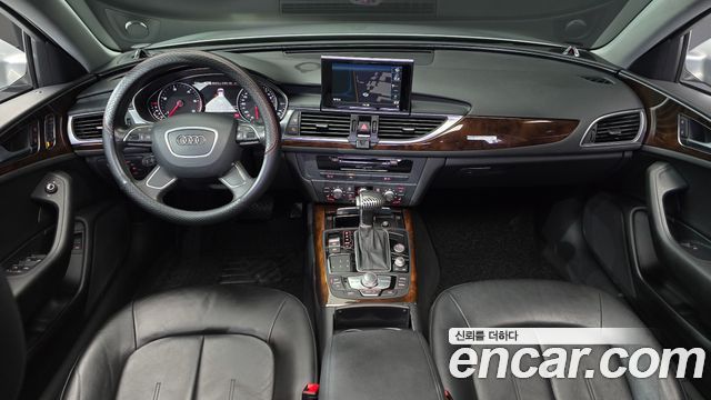Audi A6 — interior