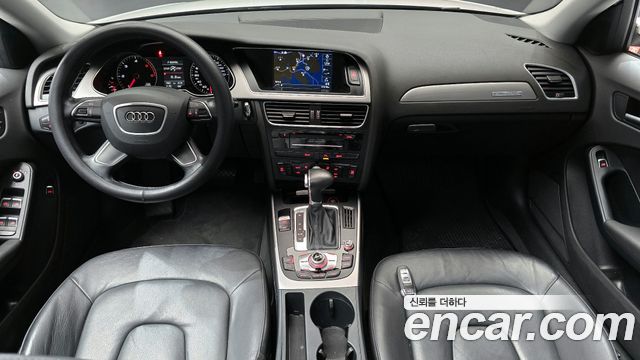 Audi A4 — interior