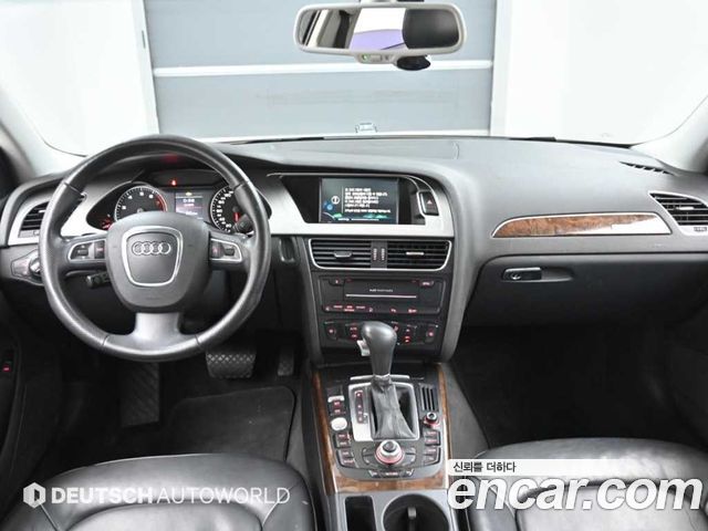Audi A4 — interior